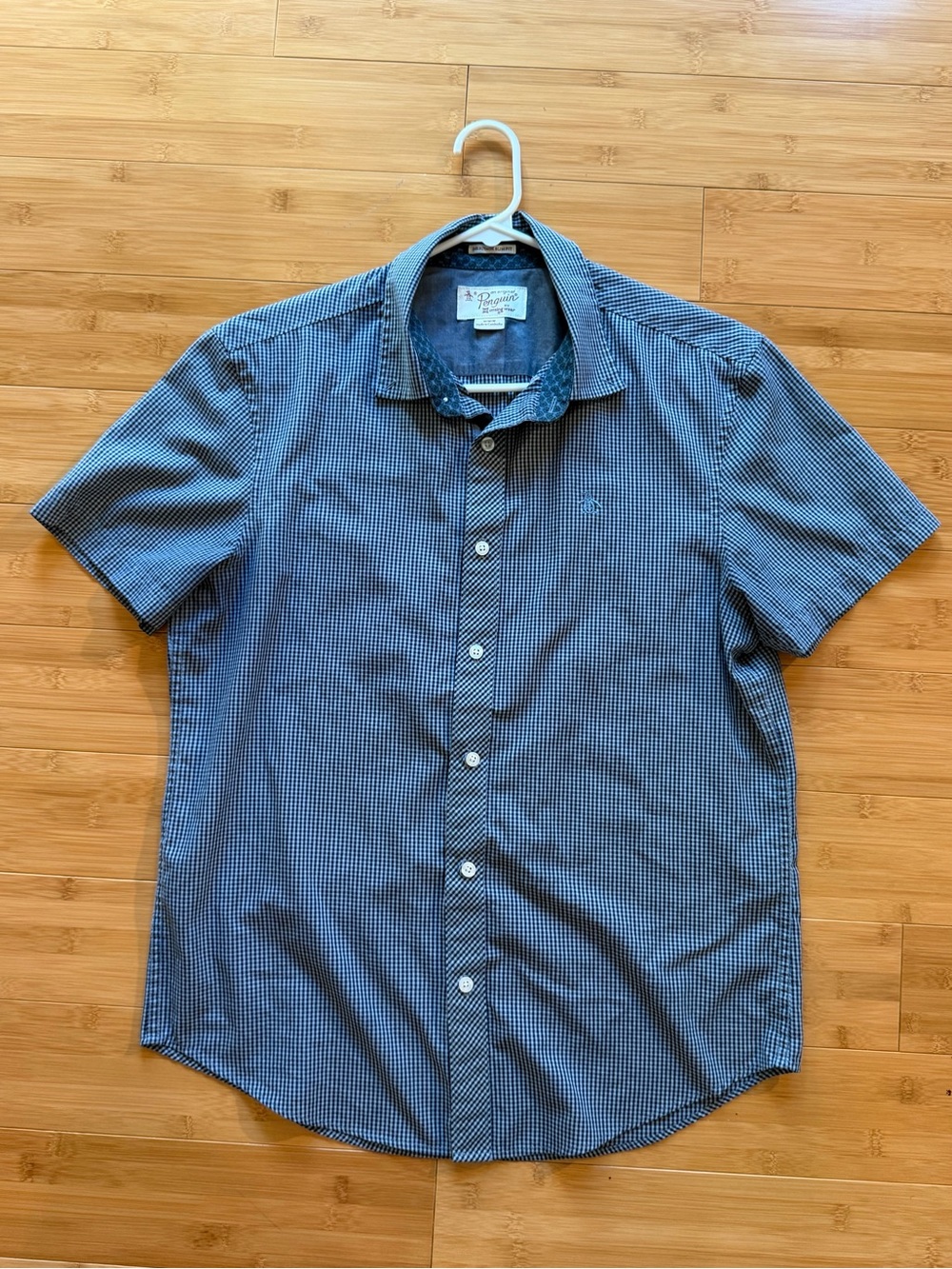 Original Penguin Heritage Slim Fit Men’s Button Down Shirt — Size M